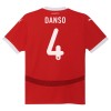 Camiseta de fútbol Austria Kevin Danso 4 Primera Equipación Euro 2024 - Hombre